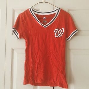 Washington Nationals shirt (Harper). 100% cotton.